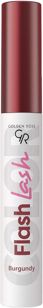 Golden Rose Flash Lash Colored Mascara No: 10 Burgundy - Renkli Maskara
