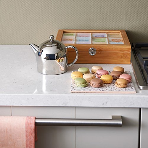 doppelwandige Teekanne Minuet® Santhee Edelstahl hochglanzpoliert 0,5 ltr. - 2