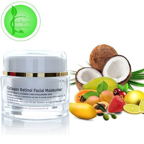 Collagen Retinol Rejuvenating Firming Moisturiser With Hyaluronic Acid Vitamin C Argan Oil & Marine Collagen 30 ml