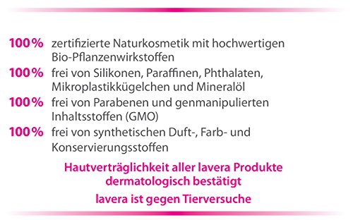 lavera Duschgel Blütenliebe Bio-Malve & Bio-Weißer Tee ∙ Blumig-frisches Duscherlebnis ∙ vegan ✔ Bio Pflanzenwirkstoffe ✔ Naturkosmetik ✔ Natural & innovative ✔ Körperreinigung  2er Pack (2x200 ml) - 4