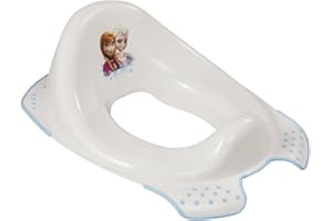 keeeper Siège de Toilettes pour Enfants La Reine des Neiges, De 18 Mois à 4 Ans Environ, Fonction Antidérapante, Ewa, Blanc