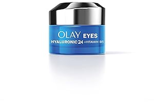Olay Hyaluronic Acid Crema Contorno de Ojos, Cuidado de la Piel con Niacinamida y Vitamina B5. 3 Acciones: Rellena, Suaviza, Hidrata, 15 ml