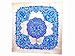 Produktbild ARTY'S PASSION handcoloriertes Seidentuch 90x90cm - Motiv TRESOR - HH-NN-1968