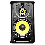 KRK-RP10-3-G3-Studio-Monitor-Stativ-Set-2-aktive-Studio-Monitore-inklusive-2-Stativen-110-Watt-prziser-und-kraftvoller-Sound-3-Wege-Monitor-fr-Profis-und-ambitionierte-Musiker