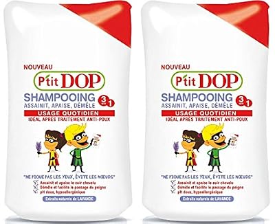 DOP P'tit Dop - Shampooing Après Traitement Anti Poux - 250 ml - Lot de 2