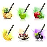 Wegwerf E Shisha 5 verschiedene Sorten gemischt e-Shisha elektronische Wasserpfeife Pen Stick Stift VAPOR in verschiedenen Geschmäckern bis zu 500 Züge neu Versand aus Deutschland