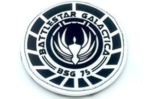 PATCH NATION Battlestar Galactica BSG 75 Oficial Airsoft PVC Parche