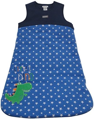 Baby Sleeping Bag 2.5 TOG Bedding 6-24 Month - boys and girls designs by Pitter Patter (6-12 Months, Roar Little Dino)