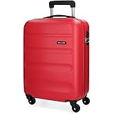 ROLL ROAD Flex Maleta Rígida Fabricada en ABS, un Material, Cierre de combinación Lateral 4 Ruedas Dobles Equipaje Mano, Prác