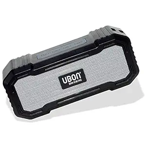 SP-185 Tough Portable Wireless Speaker with TWS Technology (Silver)