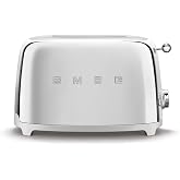 Smeg TSF01SSEU Ekmek Kızartma Makinesi 2x2, Krom
