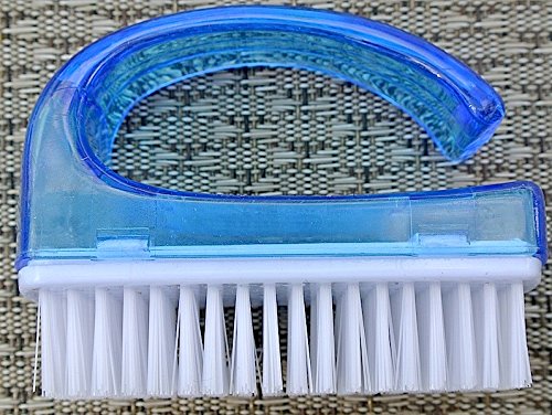 na-und 65060 Nagelbürste Handbürste 3,5x9cm Bügelbürste, Color:blau