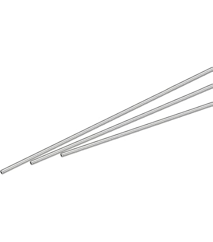 2 Stuks 304 Roestvrijstalen Rechte Buis – 8mm OD X 6mm ID, Lengte 250mm | Naadloos, Gepolijst | Corrosiebestendig | Voor Industrie, Modelbouw, Meubels