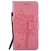 Produktbild Nancen Tasche Hülle für Huawei Honor 7i / Shot X (5,2 Zoll) Flip Schutzhülle Zubehör Lederhülle mit Silikon Back Cover PU Leder Handytasche im Bookstyle Stand Funktion Kartenfächer Magnet Etui Schale