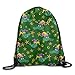 Produktbild gthytjhv Mardi Gras Kawaii Boys Kordelzug Bag Waterproof String Backpack Volleyball Mardi Gras 37 Lightweight Unique 16.9x14.2