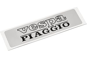 UNKNOWN Naklejka srebrna - Piaggio Vespa
