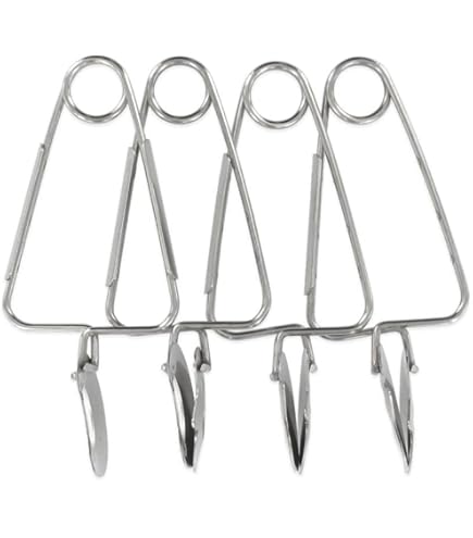 4 Pezzi Piatti Per Lumache In Acciaio Inox Da 12 Fori | Per Ostriche E Crostacei - Foto 6