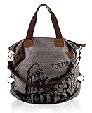 UUstar® Frau vintage Schultasche Canvas Handtasche Rucksack Groß Umhängetasche Reisetasche Ipad Kameratasche Schule Tasche Sales Outlet