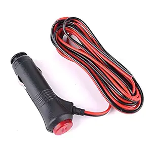 Generic 1.5m 12V Car Cigarette Lighter Power Plug Extension Cable Switch & 10A Fuse