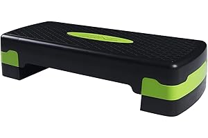 SportVida Step Planche d'aérobic – Stepper pour entraînement à la maison – Stepper Fitness – Équipement de fitness pour salle de sport – Step Bench réglable en hauteur – Nombreuses variantes