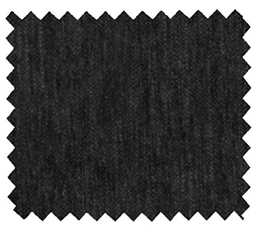 Schoner für Ecksofa mit Larissa Ottomane links, Grösse normal (245 Cm.), Farbe Schwarz - 5