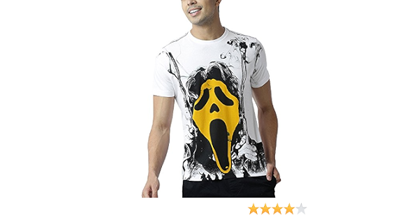 Buy HUETRAP Men's Funky Printed T-Shirt 