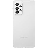 KZY İLETİŞİM Samsung Galaxy A73 ile uyumlu Kapak 1mm Şeffaf Silikon Kılıf