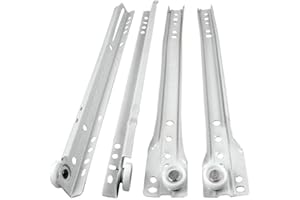 AERREGI GUIDE PER CASSETTI GUIDE A ROTELLA BINARI SCIVOLI PER CASSETTI MONDO CONVENIENZA DONATI (50 CM)