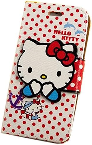 Hello Kitty Case simil Leather for iPhone 6 Plus