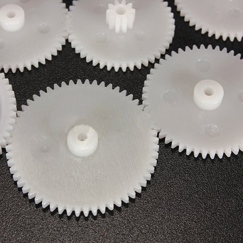 SODIAL (R) 58 Designs Plastic Gears Zahn-Raeder alle Modul 0,5 Roboterteile DIY Notwendige - 2