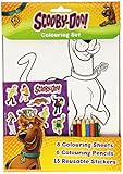Scooby Doo! Colouring Set with Pencil and Stickers