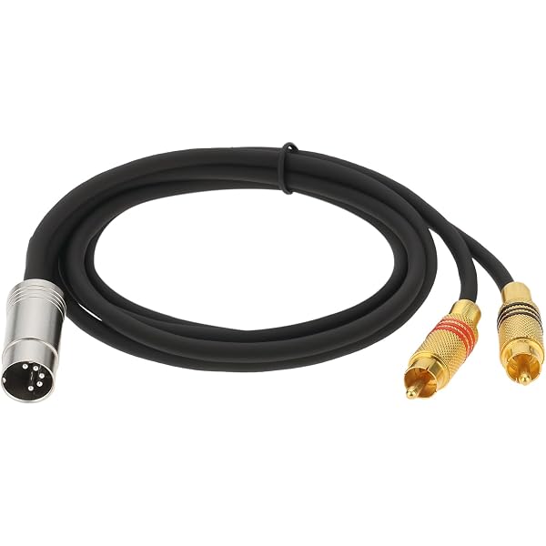 1STec, cavo a 5 pin per collegamento a o da vecchi e nuovi sistemi HiFi
