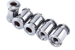 URPIZY Lot de 5 vis pour plateau de vélo de montagne simple/double/triple boulons en acier inoxydable