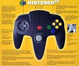 Nintendo 64 - Controller schwarz - 