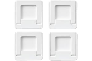 ZEWZE Bloque Porte Coulissante,4 Pièce Bloc Porte Securite Bebe, Serrure de Porte Coulissante pour Bébé avec Patin Adhésif, Peut être utilisé comme poignée de tiroir, poignée de couvercle de toilette