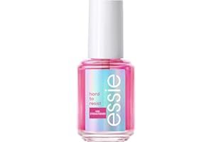 essie Nail Care Hard To Resist Nail Strengthener: Pink Tint, Glow & Shine 13.5ml