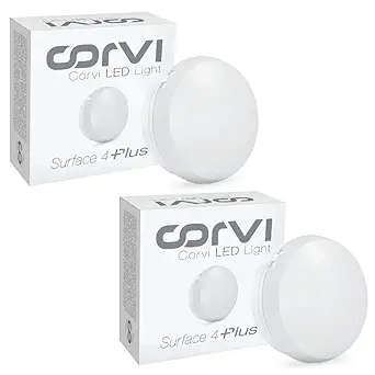 990523 - 2 Corvi LED Surface 4 (Warm White) - Pack of 2