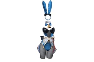 Fiamll Cosplay Bunny Kostüm Bunny Outfit Cosplay Body Ganyu Baal Yae Shenhe Cosplay Bunny Kostüm