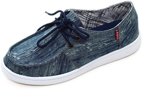 GX shop Mens Retro Fashion Canvas Lace-Ups Shoes