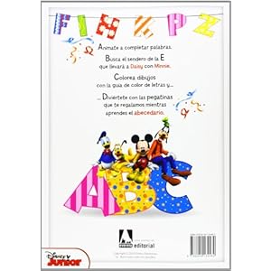 La Casa de Mickey Mouse. ABC: Libro de actividades con pegatinas