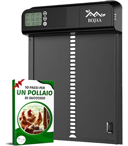 Porta Automatica Per Pollaio, Apriporta Per Pollaio Con Timer E