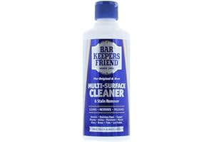 Bar Keepers Friend Original Stain Remover Powder 250g - Cleans, restores and polishes - Shifts limescale and soap scum - Suitable for a wide range of surfaces