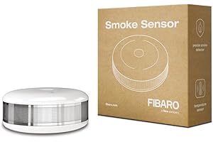 Fibaro Détecteur de fumée compatible avec Smartphone 00300443