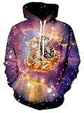 pullover katze mittelfinger Erweiterte schnell trocken 3D Fleece Hoodie: schnell trocknenden Stoff und kommt absolut faltenfrei.