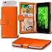 Produktbild Orange verykool s4010 Gazelle Case Clamp-Stil Schutzmaßnahmen PU-Leder-Abdeckung durch Fone-Case