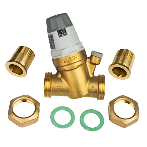 Stabilo-Sanitaer Wasserdruckminderer 3/ 4 Zoll DN20 Druckminderer für Wasser, Druckminderungsventil, Druckregler Hausanschluss - 2