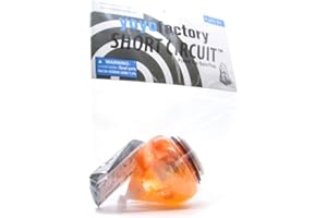 YOYO FACTORY YoyoFactory Short Circuit Spin Top con Corda - Arancia (Freestyle SpinTop Trucchi, dal Principiante al Professionista, Corda e Istruzioni Incluse, toupie, trompo, spintop, peonza)