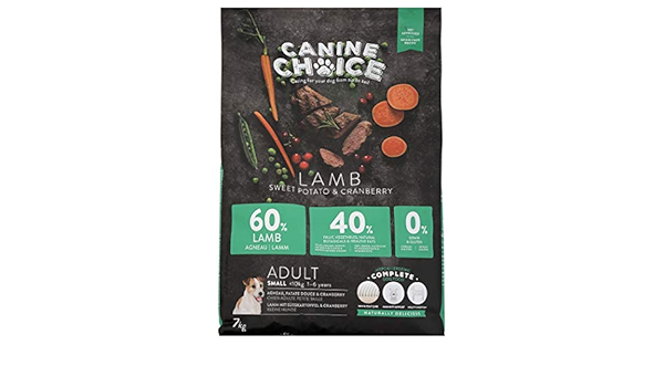 canine choice lamb