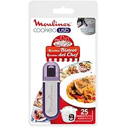 Moulinex Clé USB de 25 Recettes Bistrot Tradition XA600411 Accessoire Cookeo Officiel Compatible avec Multicuiseurs Cookeo YY2943FB CE702100