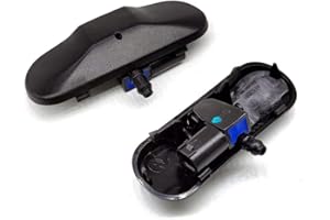 ALLYMARKET 2x Waschwasserdüs Spritzdüse Scheibenwaschdüse Beheizbar Düse für SEAT SKODA Ersetzen 1T0955986 5M0955986 5M0955986 5M0955986C 5M0955986A 5M0955986A 5M0955986C